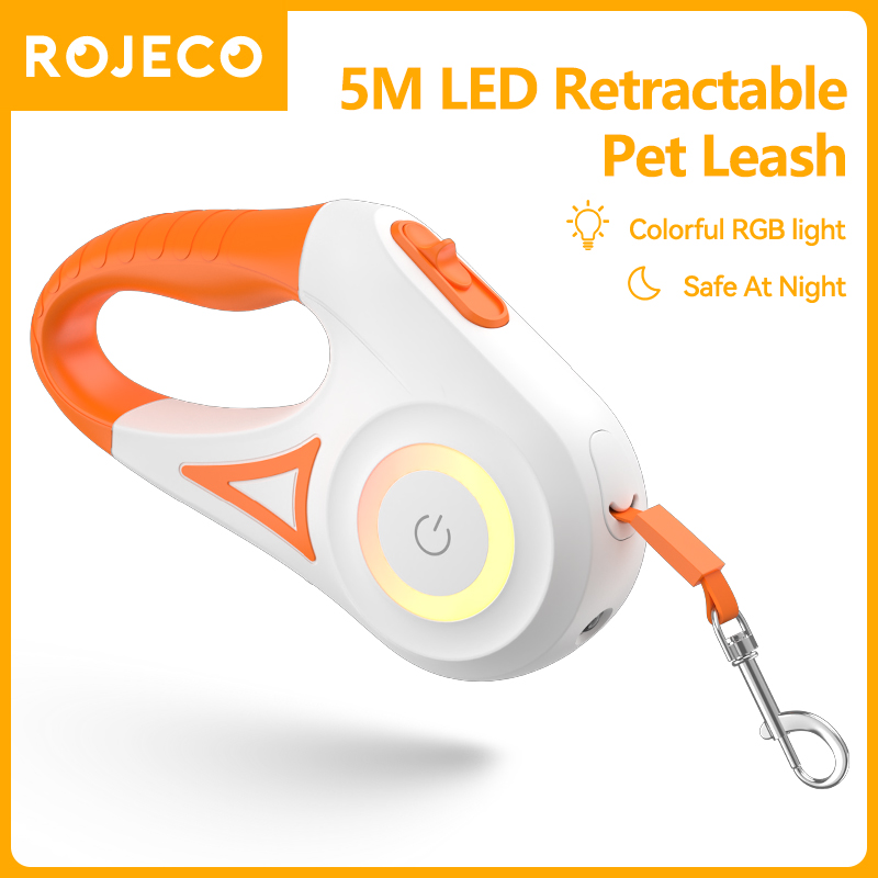 Running Gear Dog - ROJECO 5M correa automática para perro