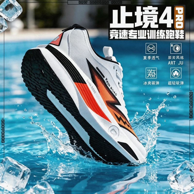 Running Shoe Carbon - Zapatillas de Running Profesionales para Maratón
