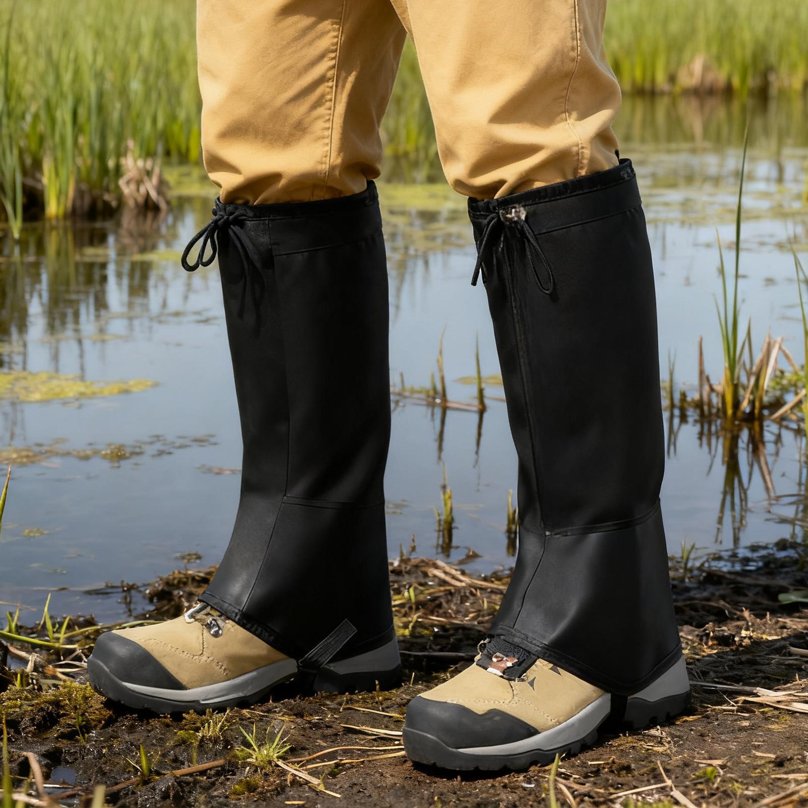 Running Gear In Rain - Nuevas polainas impermeables para senderismo, protectores