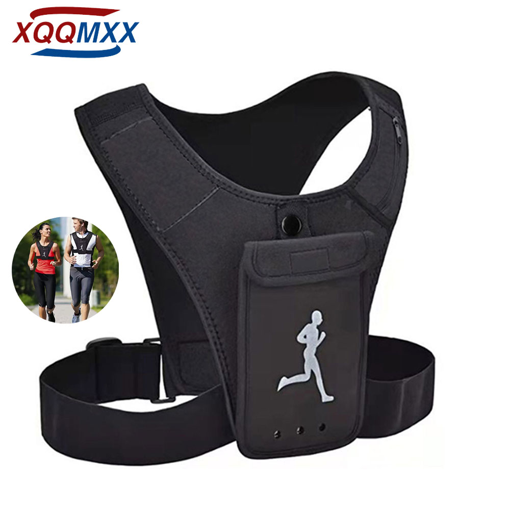 Running Gear Hydration - XQQMXX-Chaleco de correr para hombre y