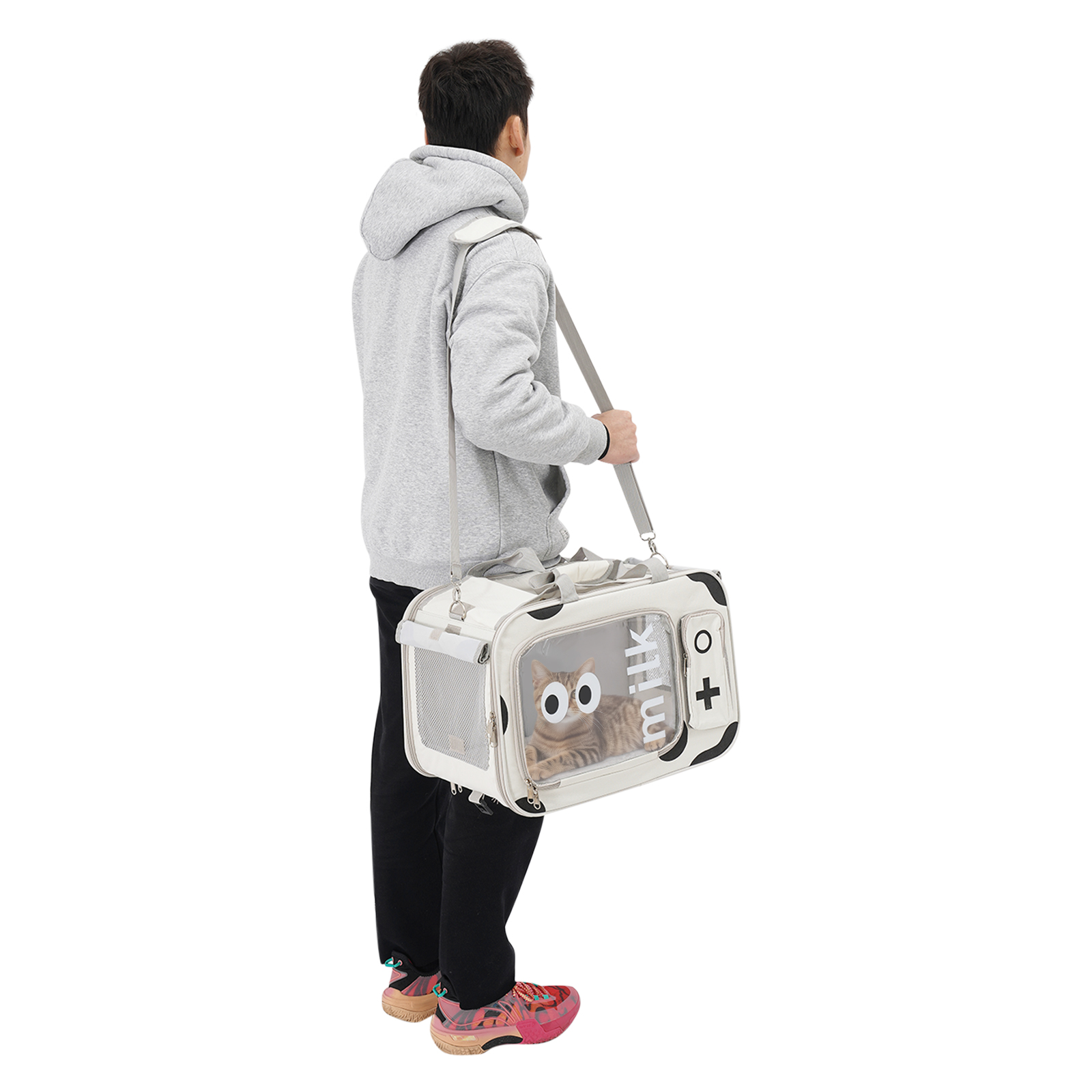 Running Gear Dog - Mochila Transportadora para Mascotas 48x25x32cm, Bolsa