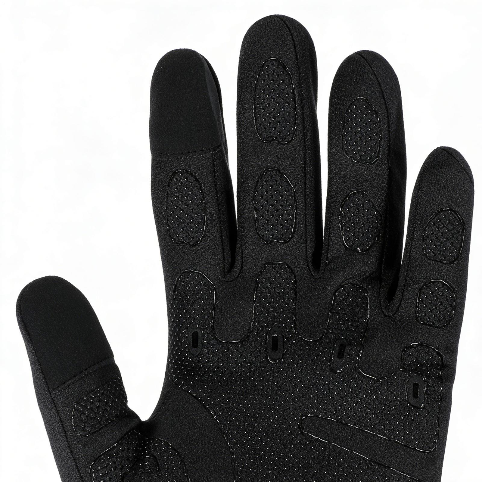 Running Gear For Cold Weather - Guantes cálidos para ciclismo, dedo completo,