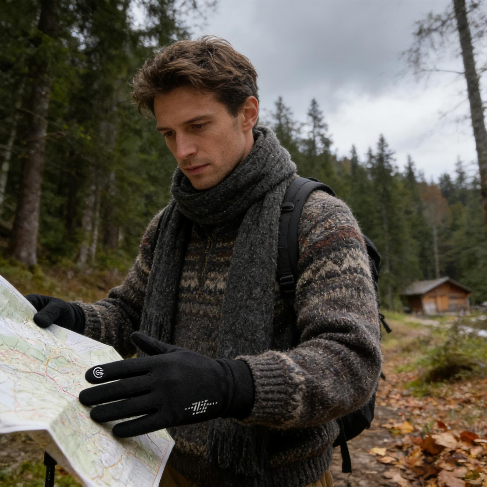 Running Gear For Cold Weather - Guantes de ciclismo de invierno con