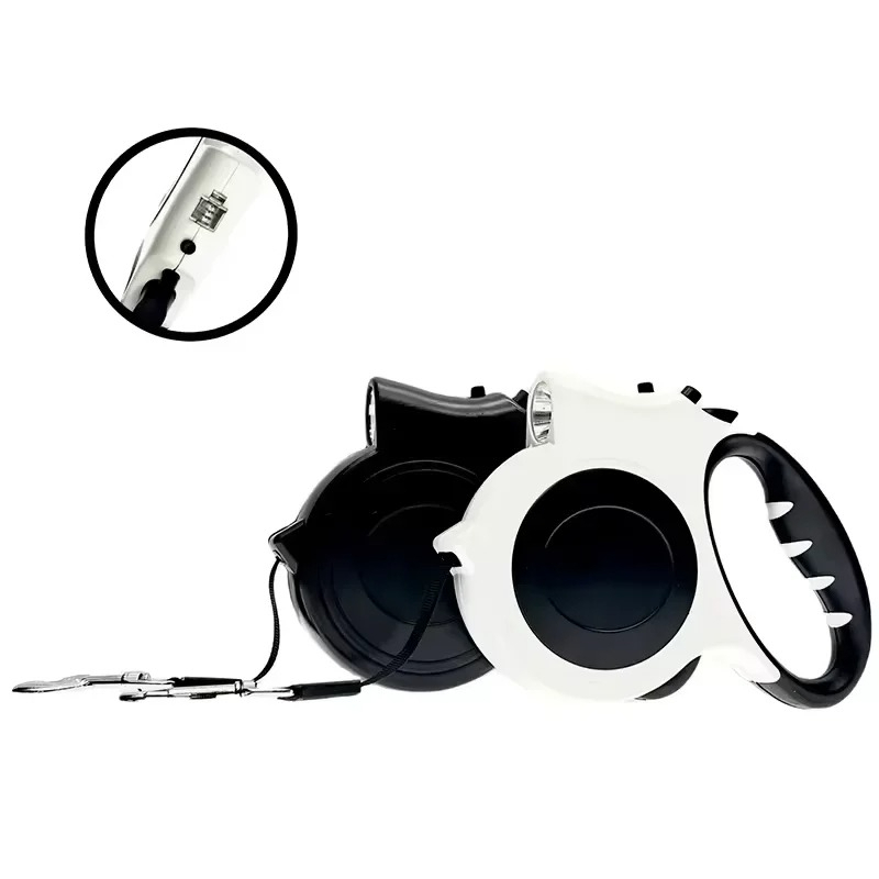 Correa retráctil iluminada par - Running Gear Dog reseña y precio