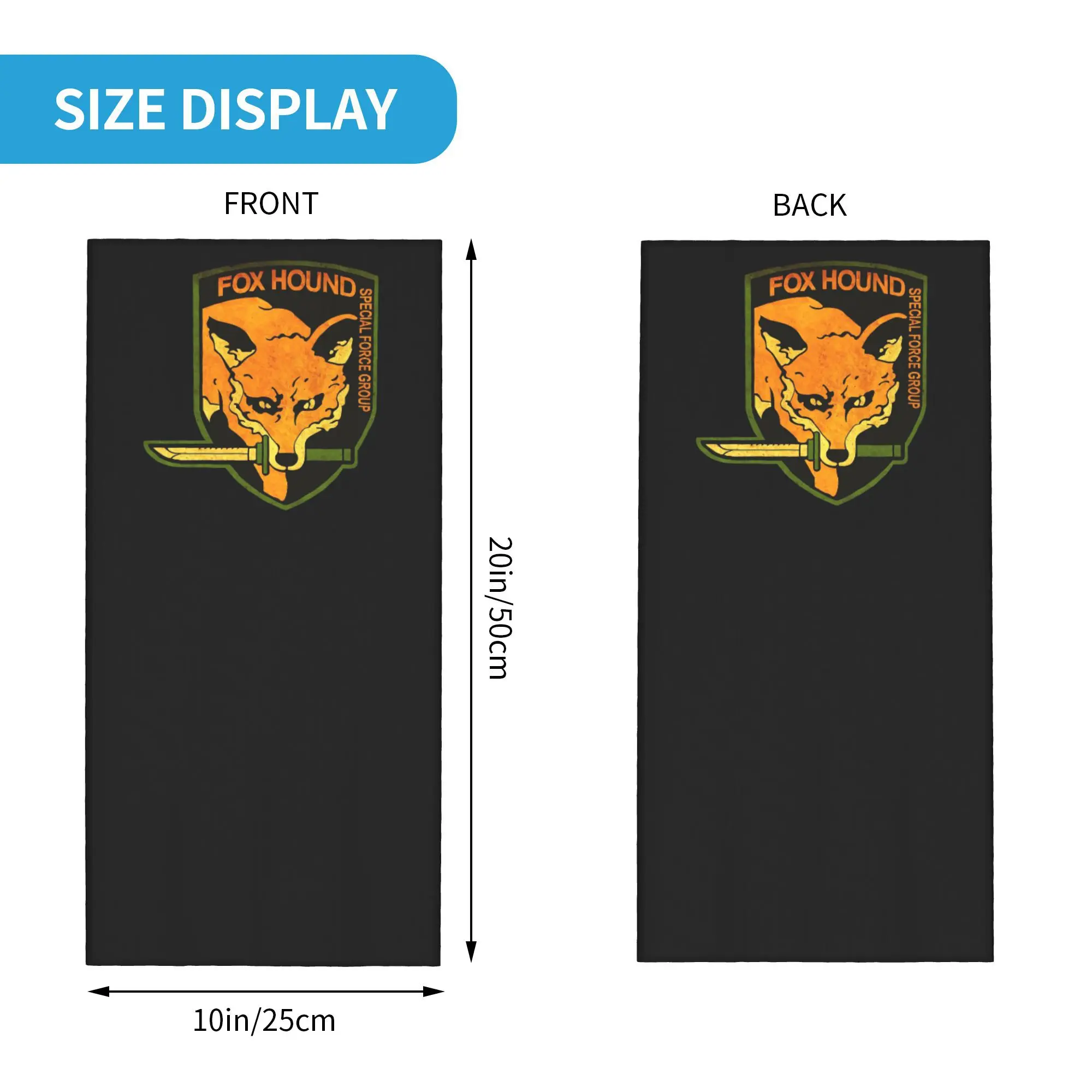 METAL GEAR SOLID Fox Hound Rus - Running Gear Logos reseña y precio