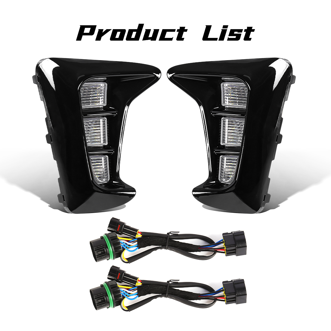 Para Kia Pegas 2018 2019 luz L - Running Gear Accessories reseña y precio