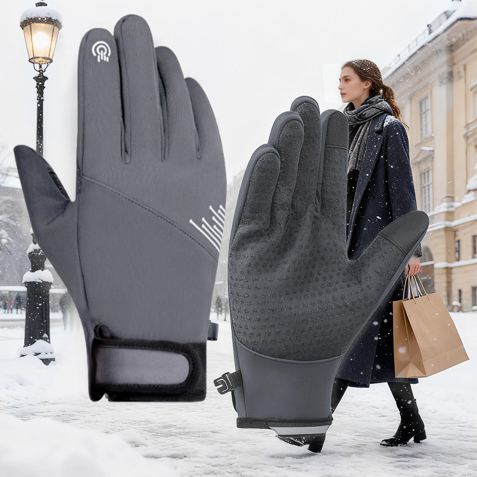 Guantes cálidos de invierno a  - Running Gear For Cold Weather reseña y precio