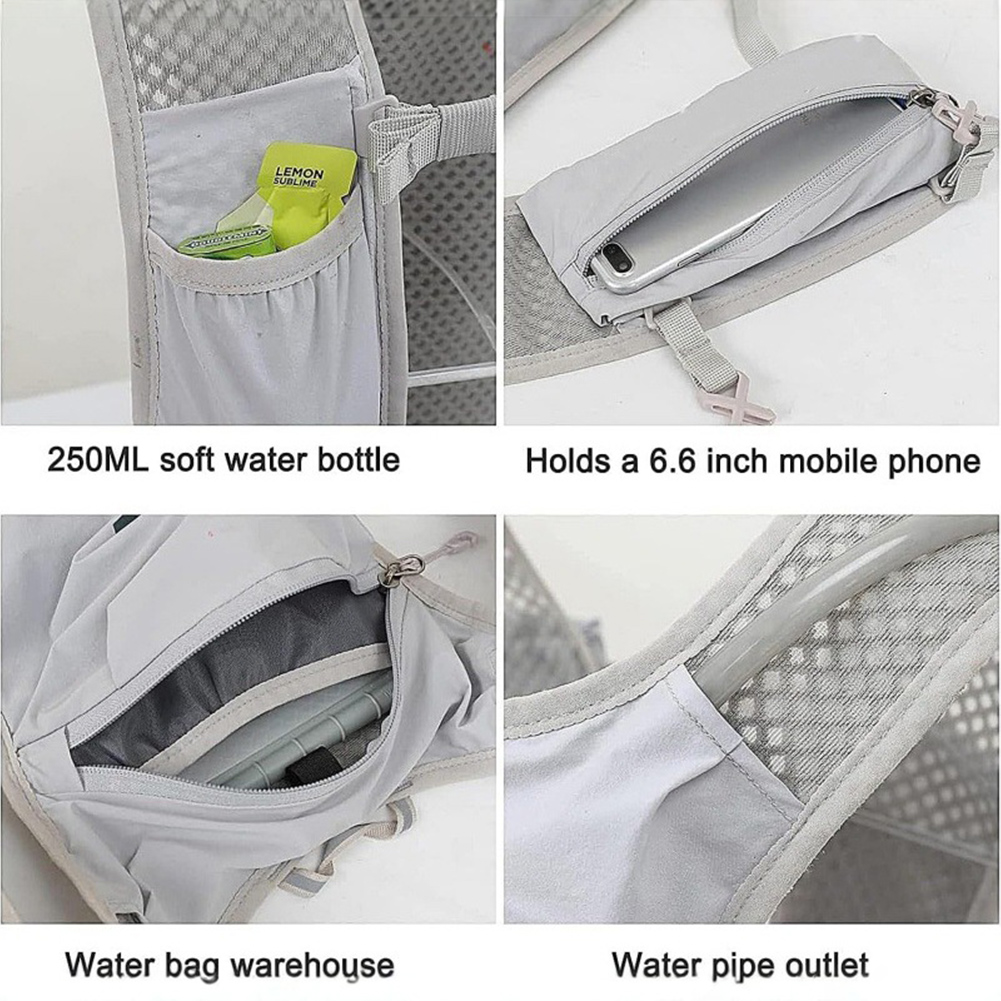 Chaleco de hidratación para co - Running Gear Bag For Men reseña y precio