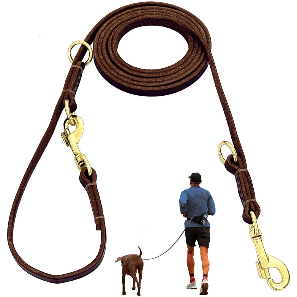 Correa de Cuero Multifuncional - Running Gear Dog reseña y precio
