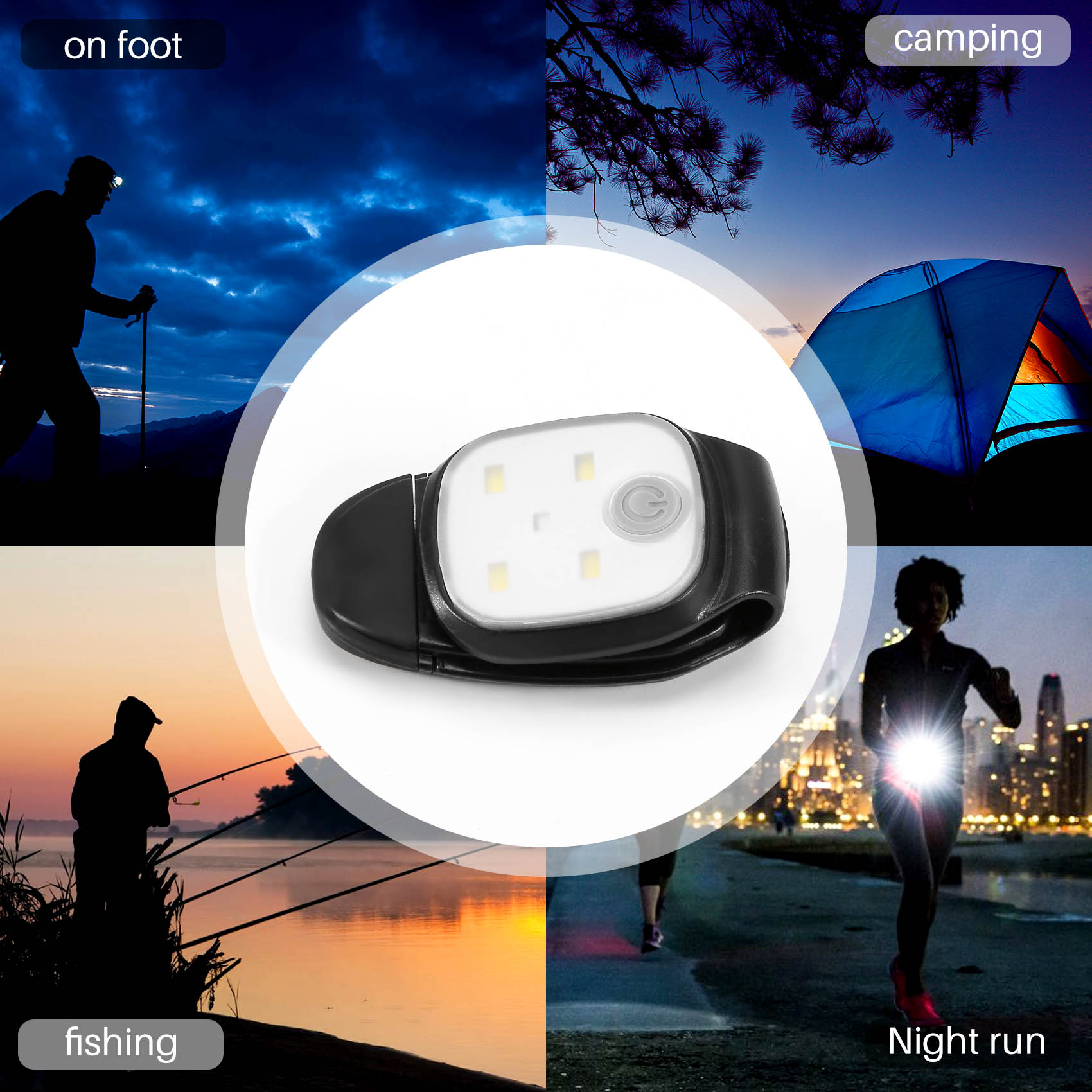 XSXS-Luces para correr con Cli - Running Gear Accessories reseña y precio