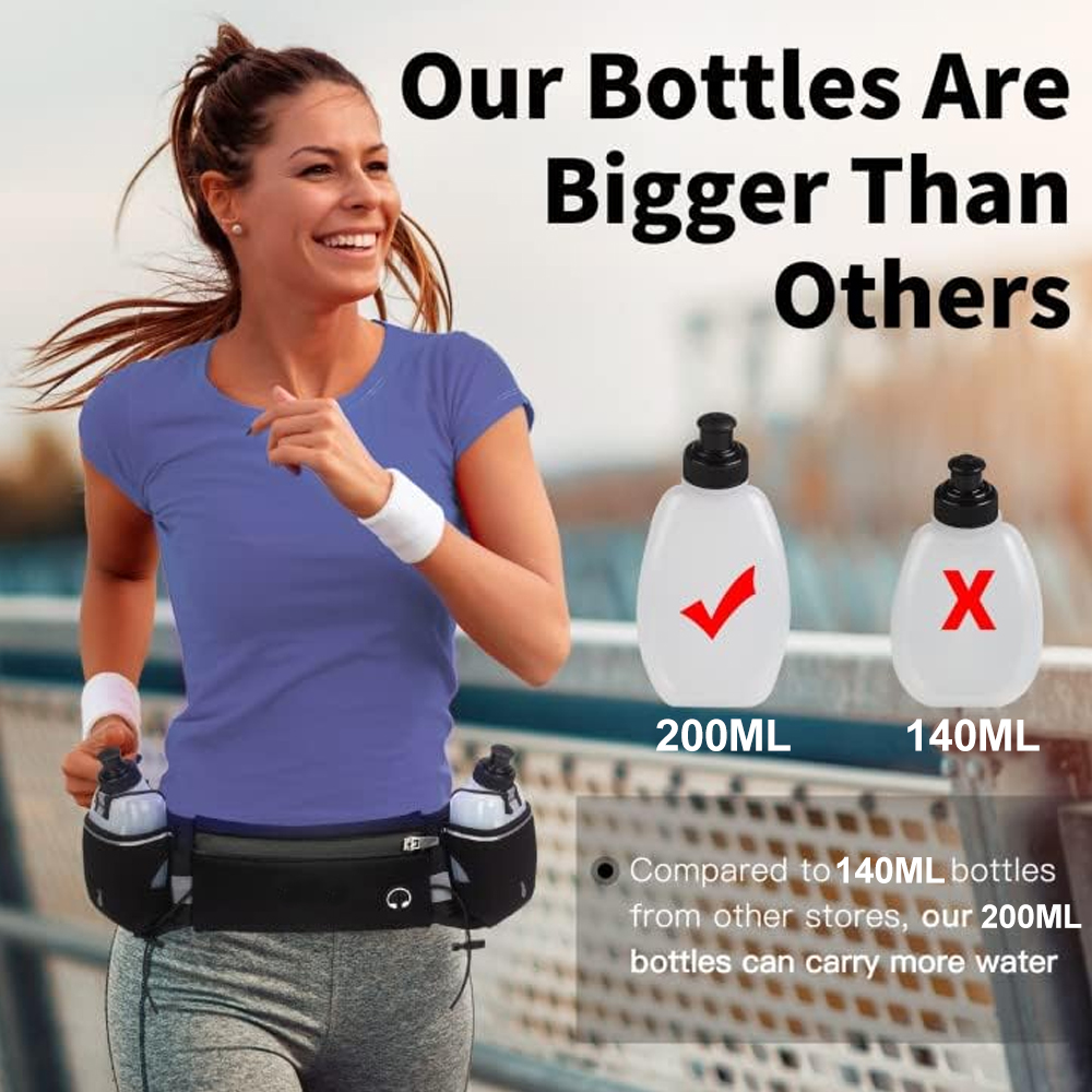 1 cinturón para correr con bot - Running Gear For Beginners reseña y precio