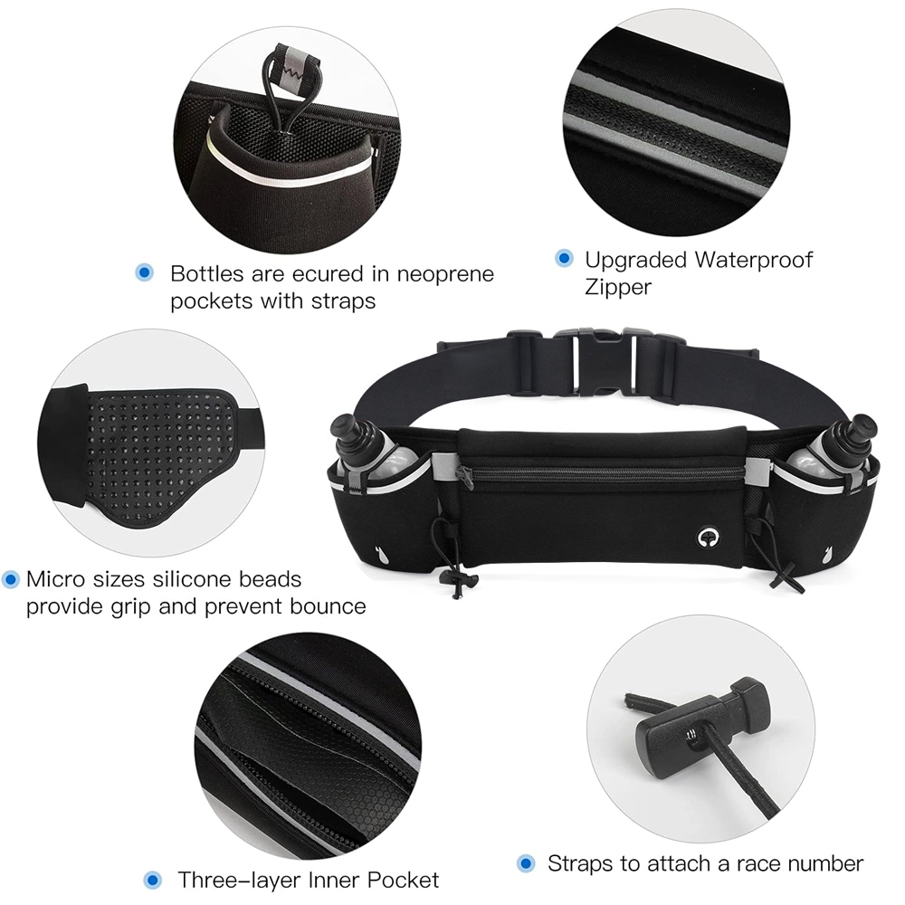 1 cinturón para correr con bot - Running Gear For Beginners reseña y precio