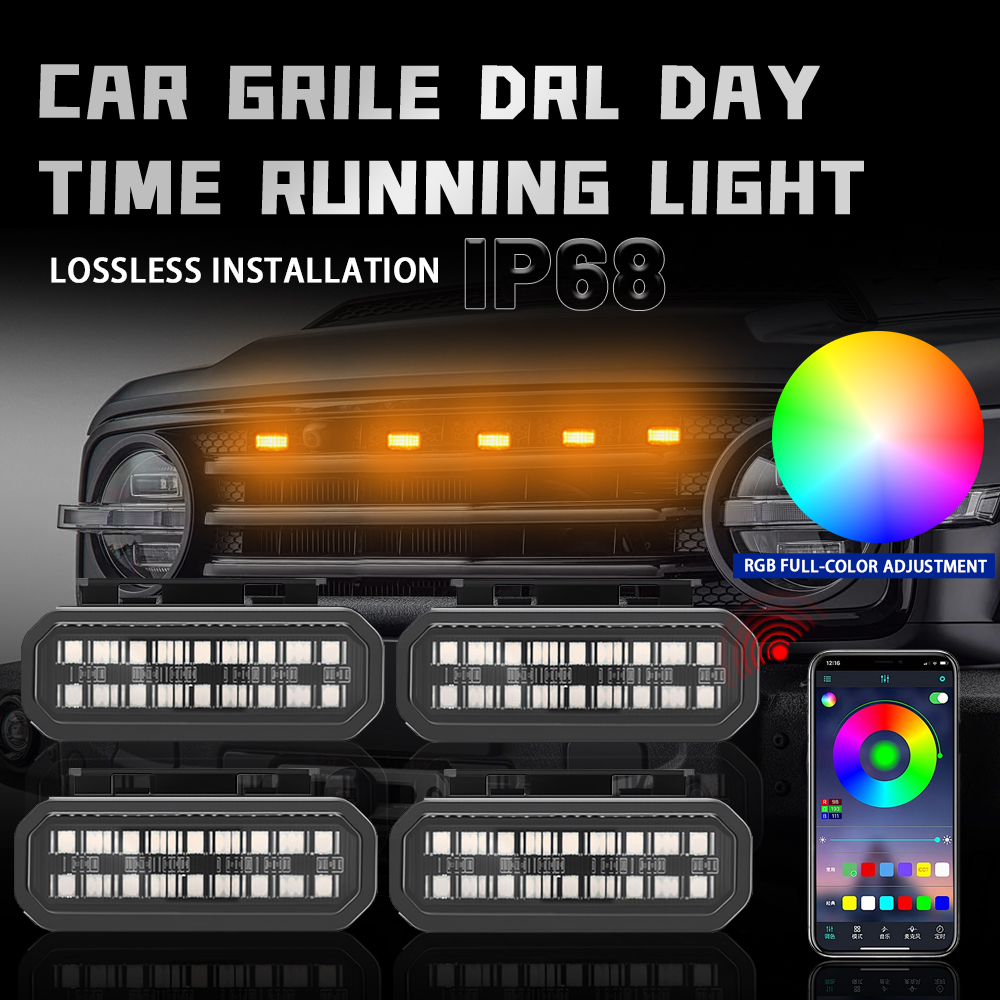Luces LED para Parrilla Delant - Running Gear Accessories reseña y precio