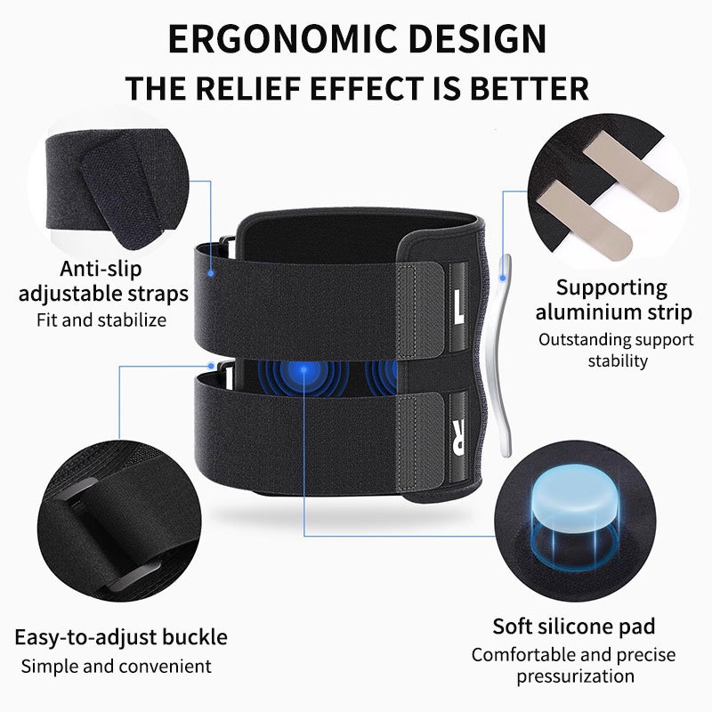 1 Par de Rodilleras de Compres - Running Recovery Gear reseña y precio