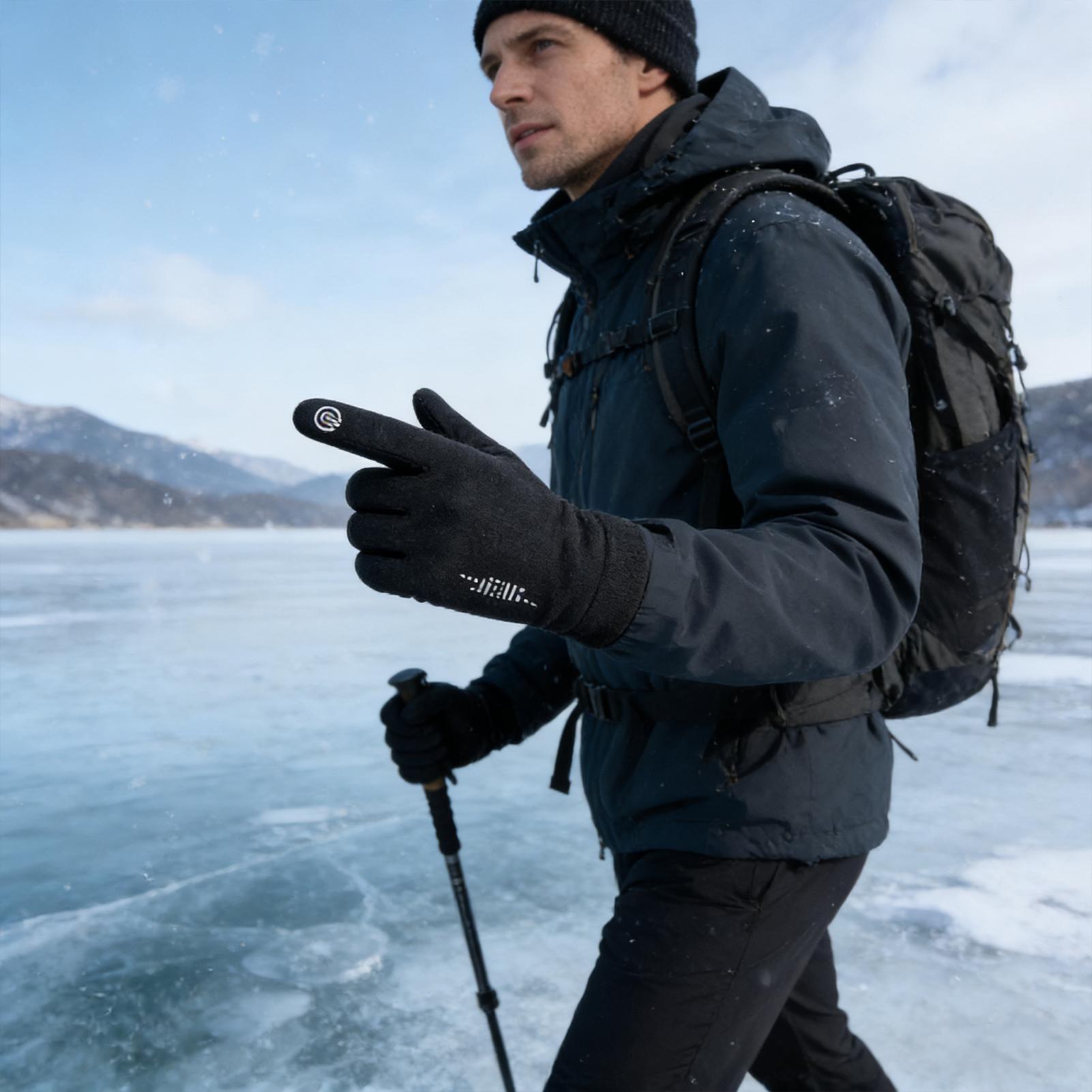 Guantes cálidos para ciclismo, - Running Gear For Cold Weather reseña y precio