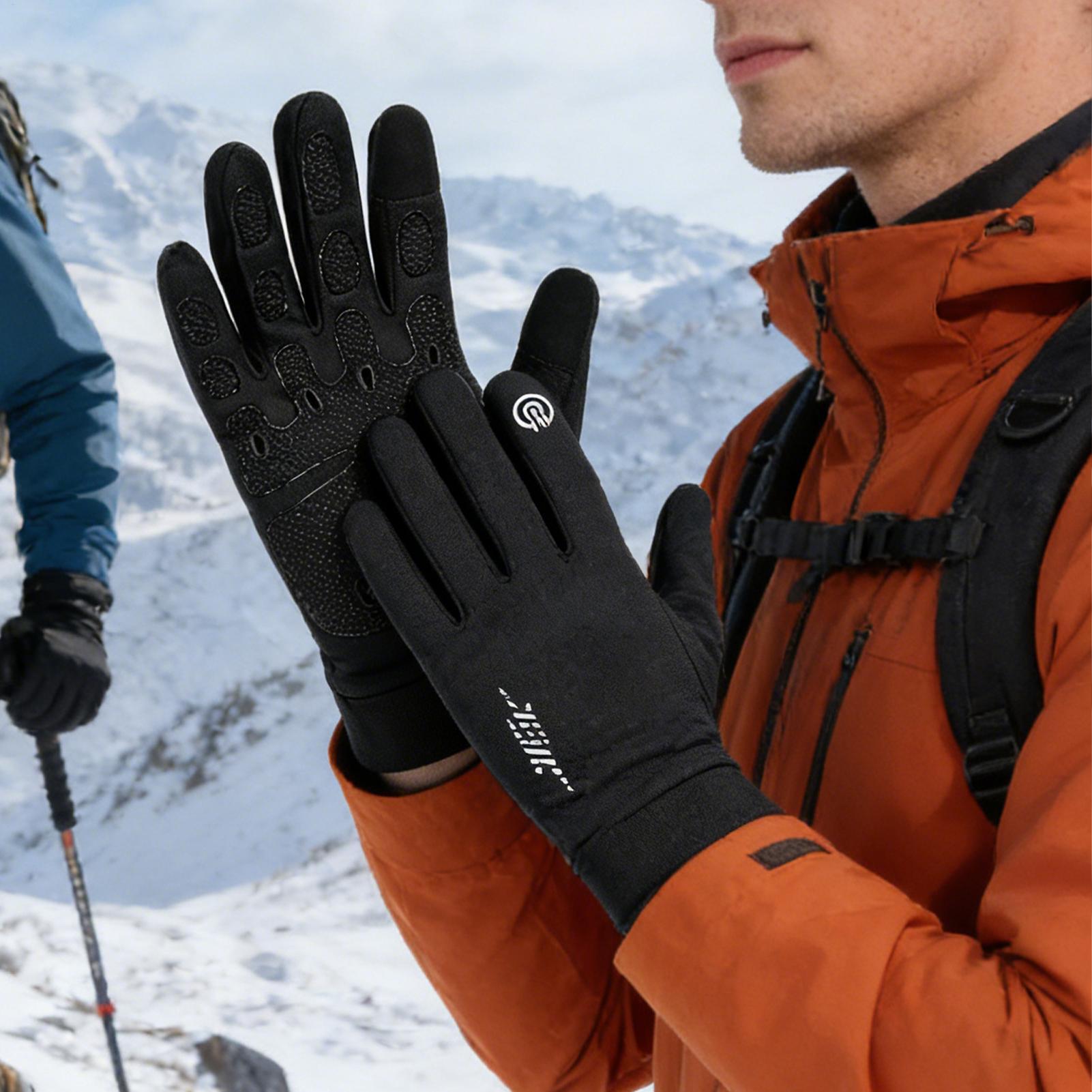 Guantes cálidos para ciclismo, - Running Gear For Cold Weather reseña y precio